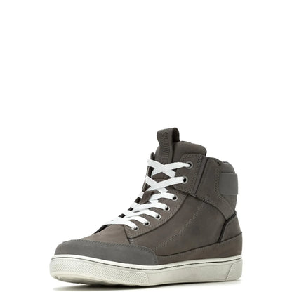 Harley-Davidson Bauman DE D50003 Mens Gray Leather Lifestyle Sneakers Shoes