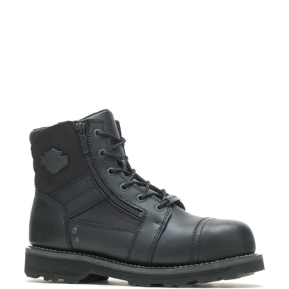 Harley-Davidson Bonham Composite Toe D93681 Mens Black Motorcycle Boots