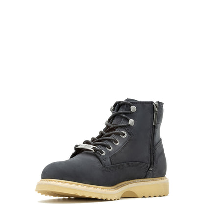 Harley-Davidson Beaton D93852 Mens Black Leather Lace Up Casual Dress Boots