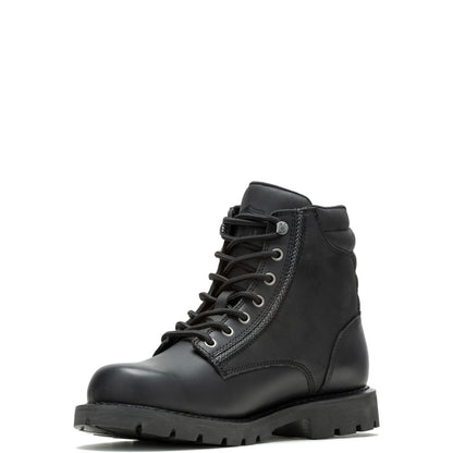 Harley-Davidson Clarkson D93862 Mens Black Leather Motorcycle Boots