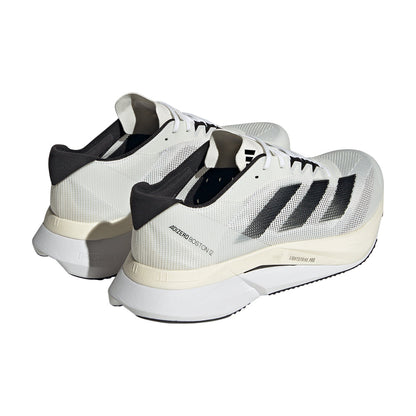 Adizero Boston 12 Men's :Cloud White | Core Black