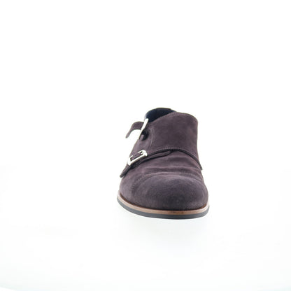 Di Bianco Isernia Mens Brown Suede Loafers & Slip Ons Casual Shoes