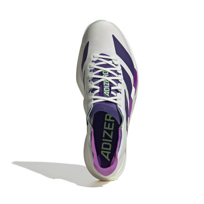 Adizero Adios Pro 4 Men's :Core White | Collegiate Purple