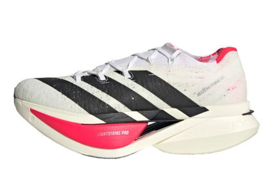 Adizero Prime X3 Strung :Cloud White | Lucid Red