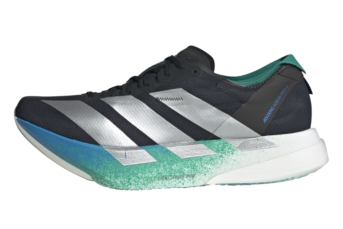 Adizero Adios Pro 4 Men's :Core Black | Matte Silver