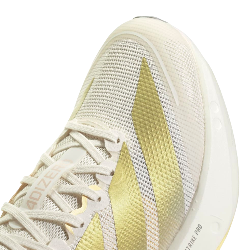 Adizero Boston 13 Women's :Chalk White | Gold Metallic