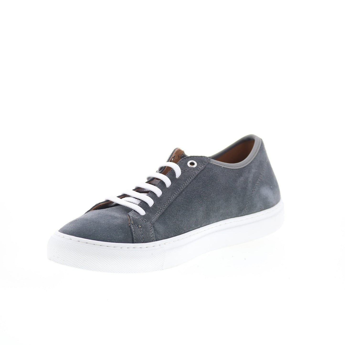 Pastori by Di Bianco Julius Mens Gray Suede Lace Up Lifestyle Sneakers Shoes