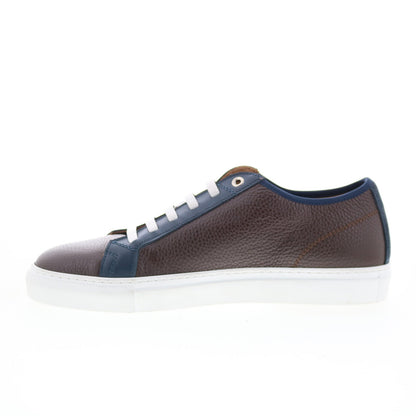 Pastori by Di Bianco Julius Mens Brown Leather Lifestyle Sneakers Shoes
