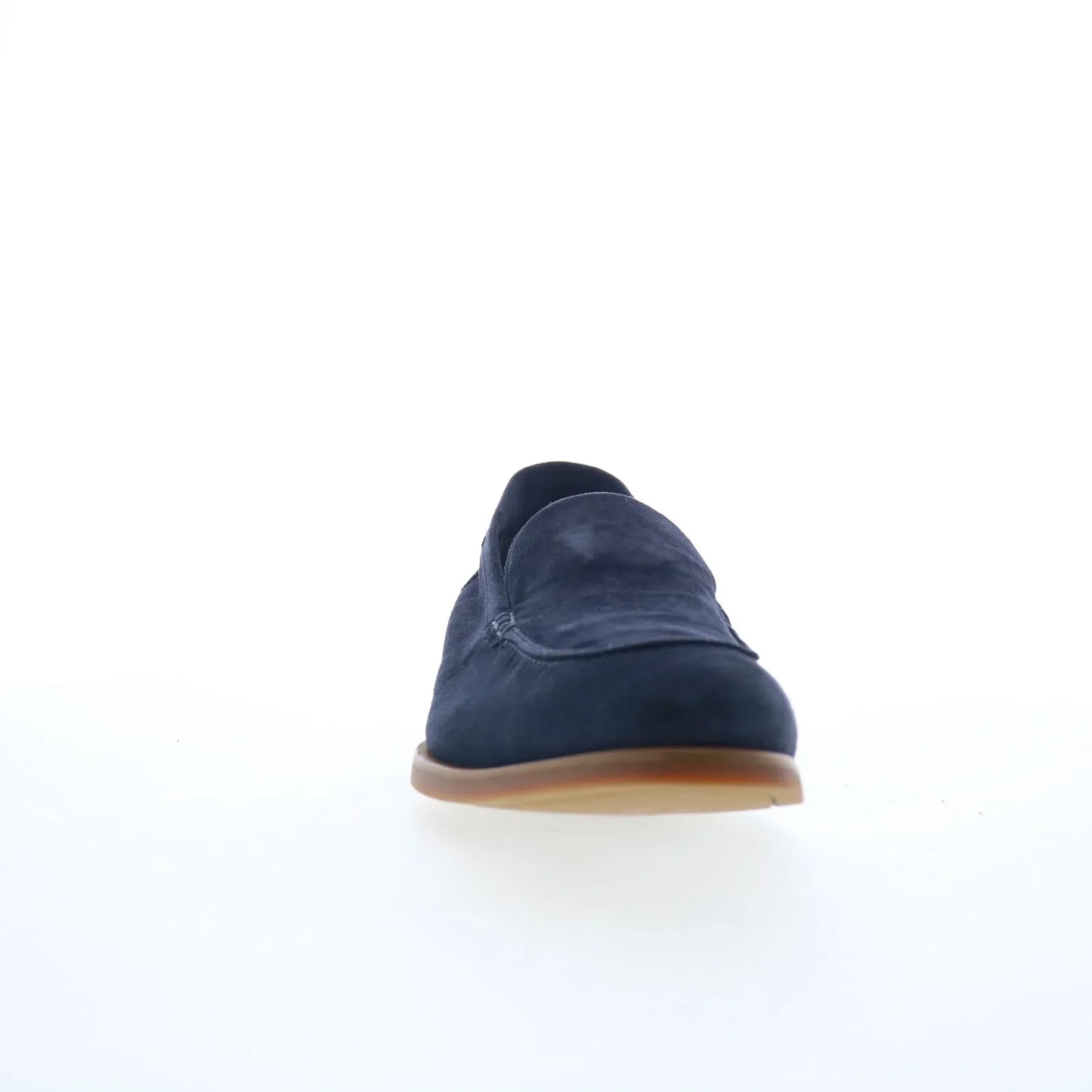 Di Bianco Lucius Mens Blue Suede Slip On Loafers & Slip Ons Casual Shoes