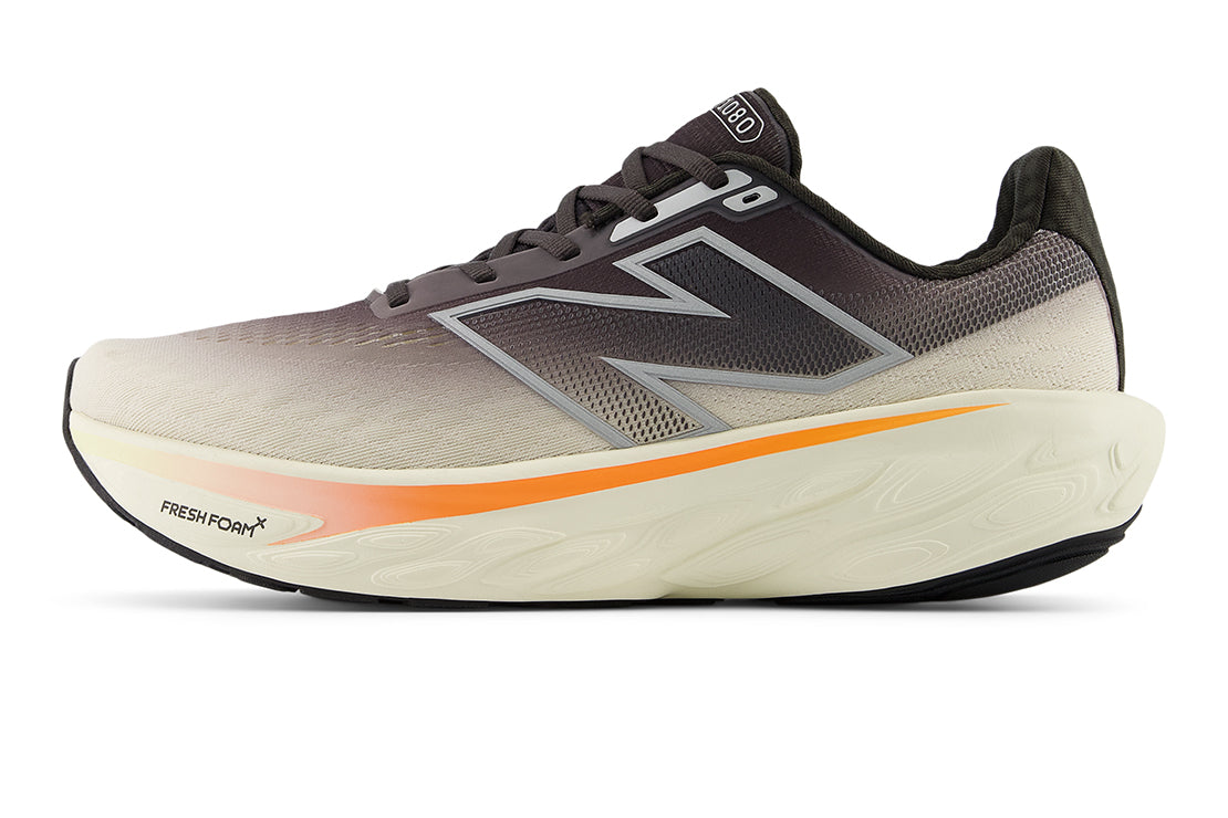 Fresh Foam x 1080v14 (D) Men's :Black Cement | Hot Mango