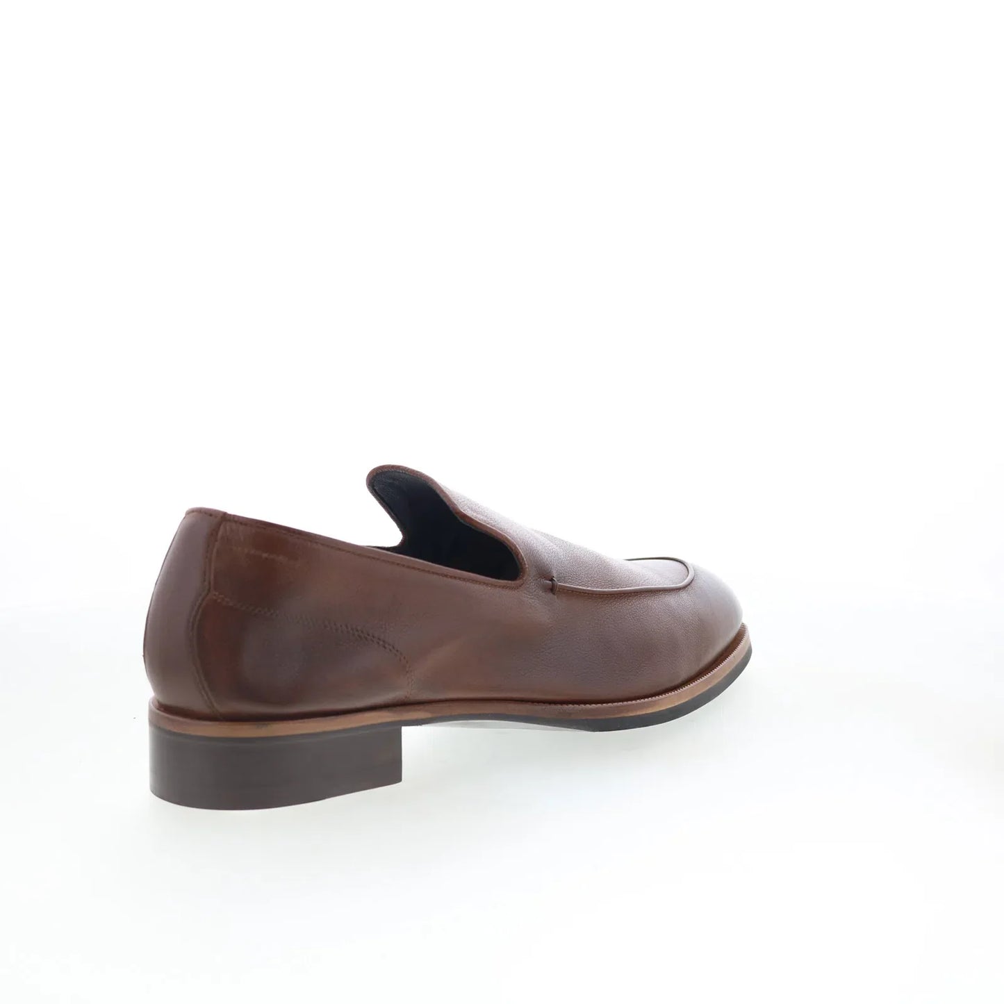 Di Bianco Maranello Mens Brown Leather Loafers & Slip Ons Casual Shoes