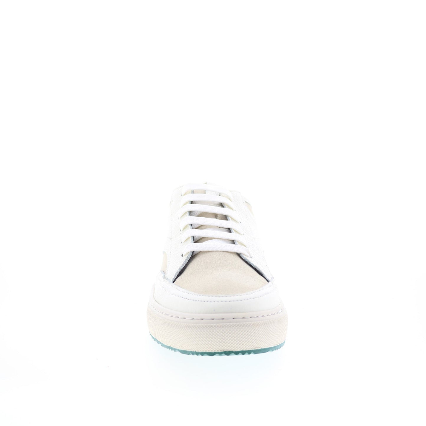 Pastori by Di Bianco Otho Mens White Leather Lifestyle Sneakers Shoes