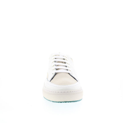 Pastori by Di Bianco Otho Mens White Leather Lifestyle Sneakers Shoes