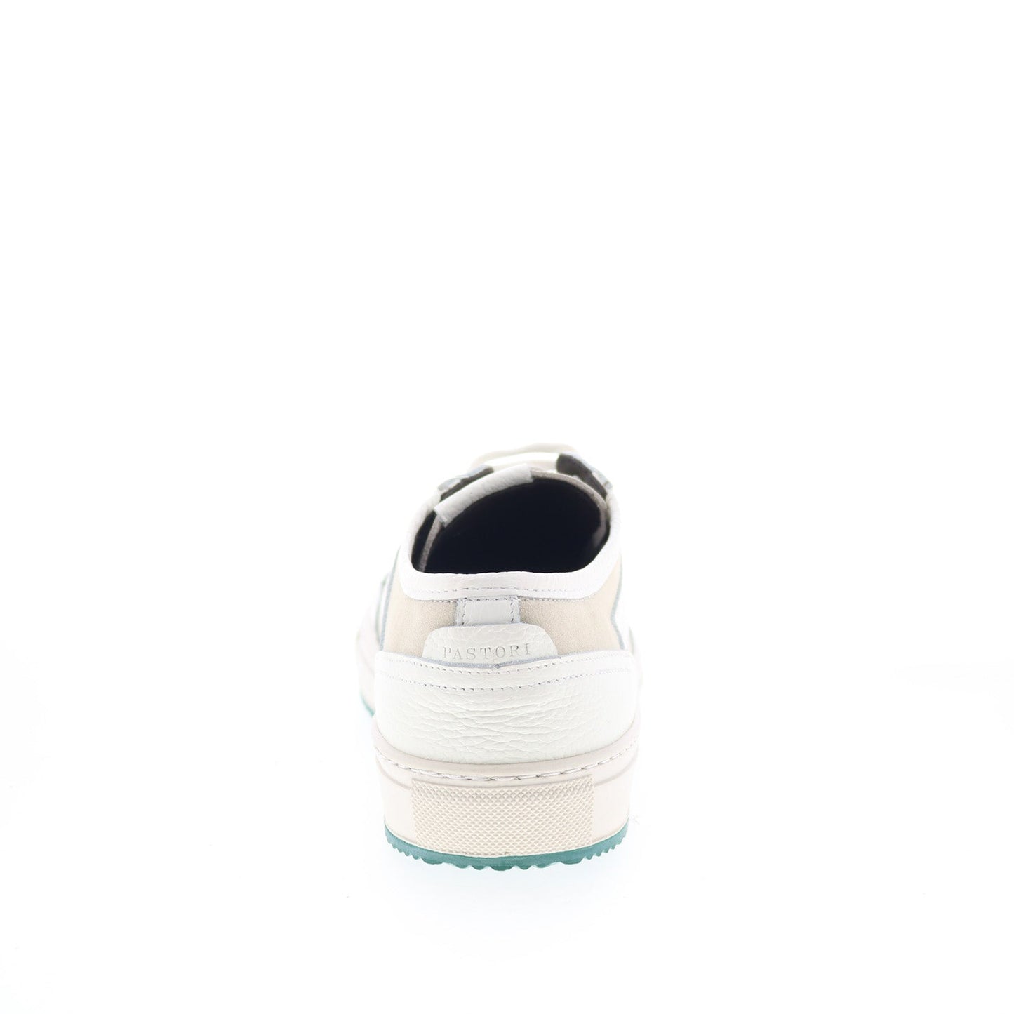 Pastori by Di Bianco Otho Mens White Leather Lifestyle Sneakers Shoes