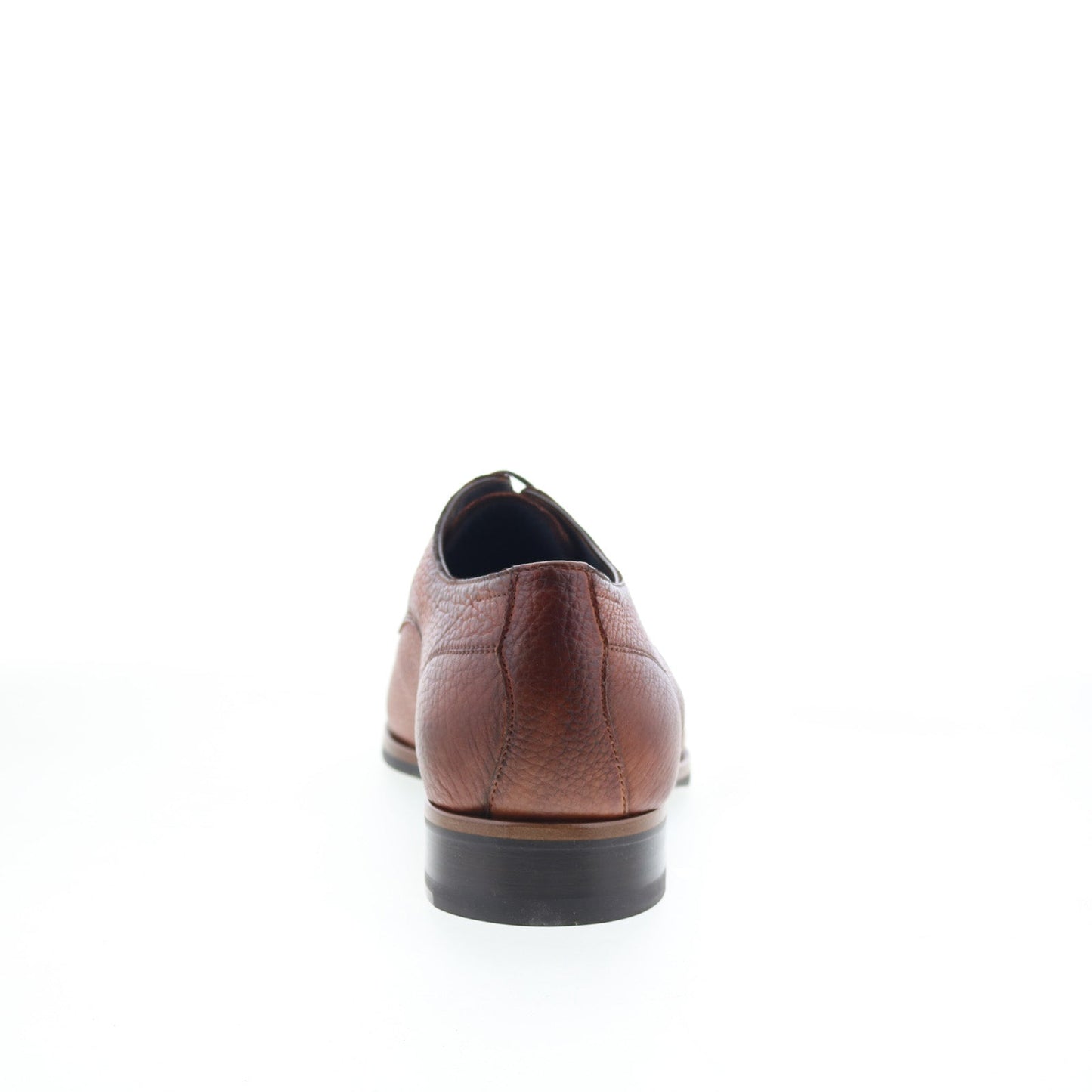 Di Bianco Pisa Mens Brown Leather Lace Up Oxfords & Lace Ups Casual Shoes