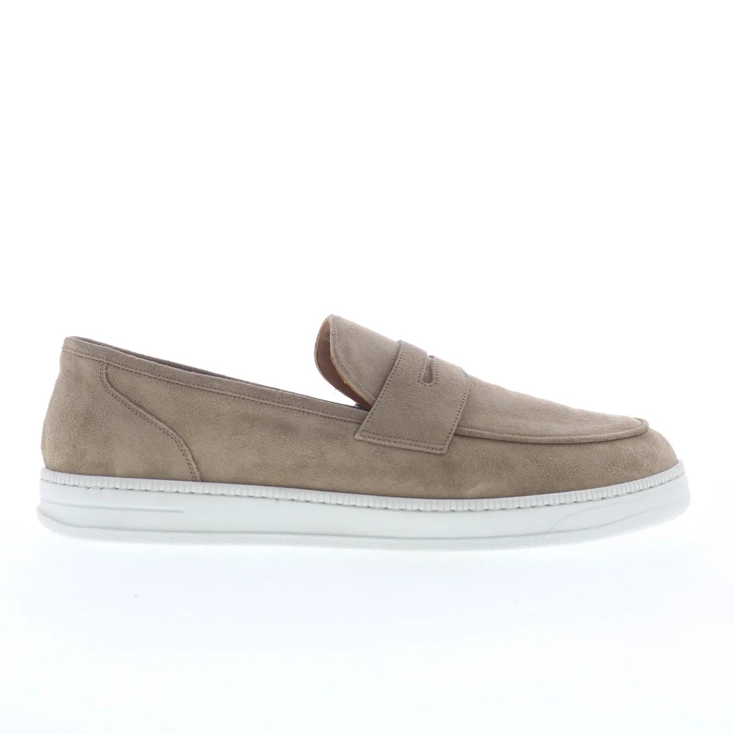 Pastori by Di Bianco Pius Mens Gray Slip On Loafers & Slip Ons Penny Shoes
