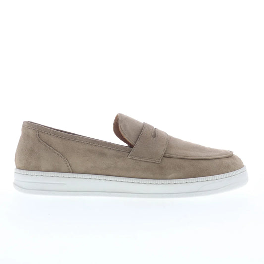 Pastori by Di Bianco Pius Mens Gray Slip On Loafers & Slip Ons Penny Shoes