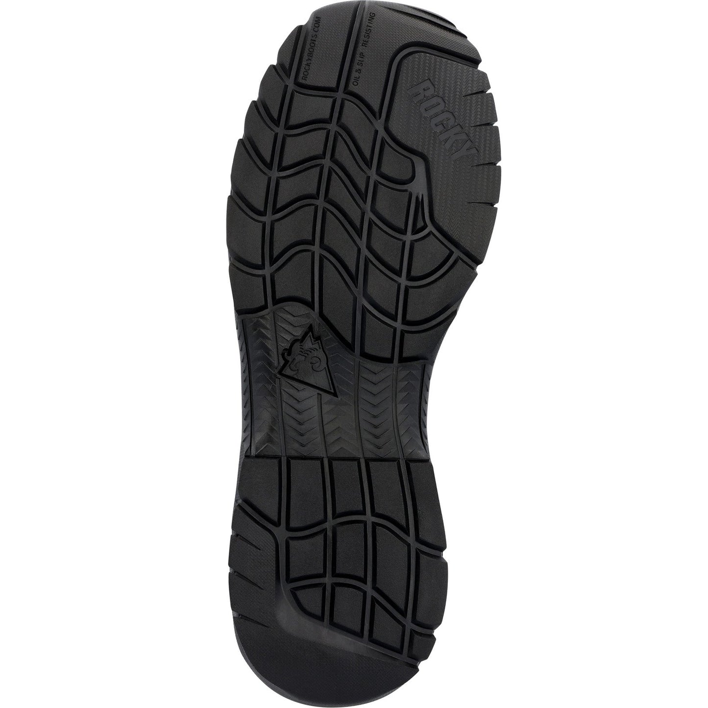 Rocky Cadet Side Zip 6" RKD0104 Mens Black Leather Lace Up Tactical Boots