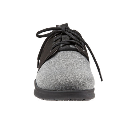 Softwalk Relax S1807-028 Womens Gray Leather Lifestyle Sneakers Shoes