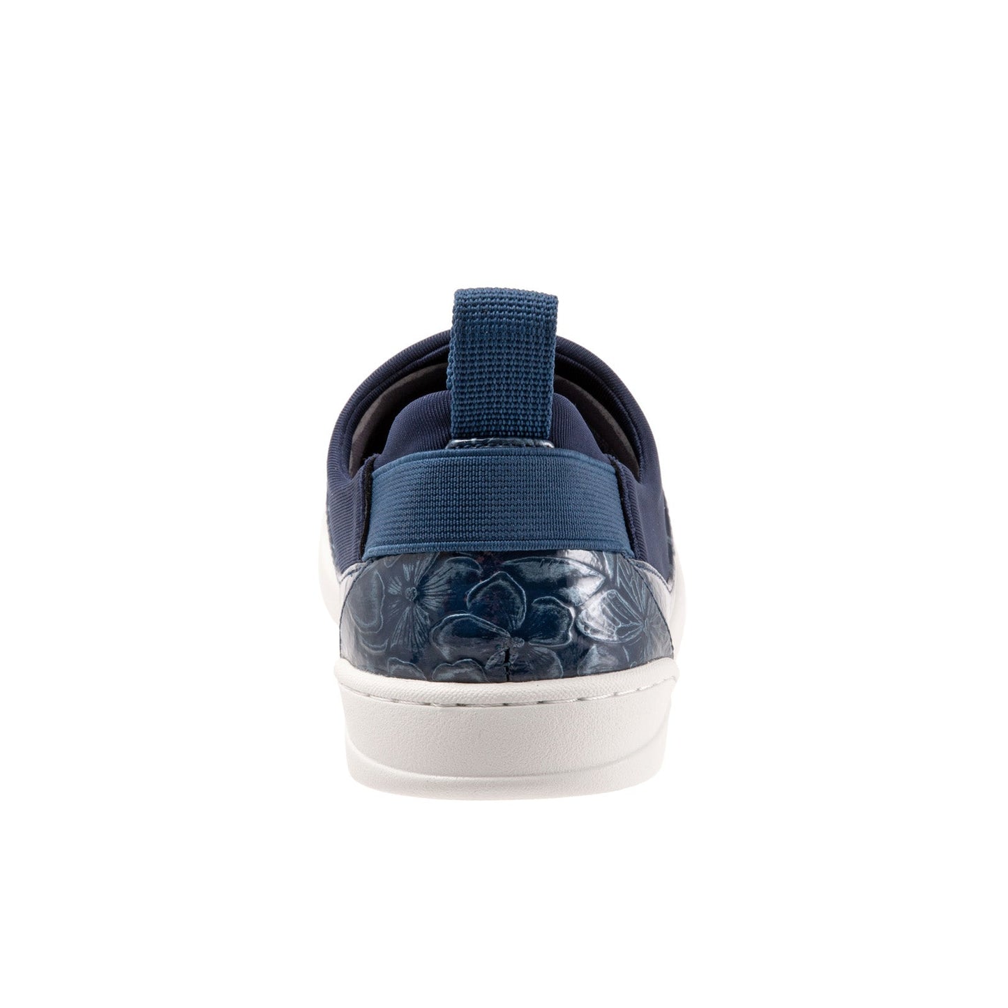 Softwalk Maya S2154-918 Womens Blue Leather Slip On Lifestyle Sneakers Shoes