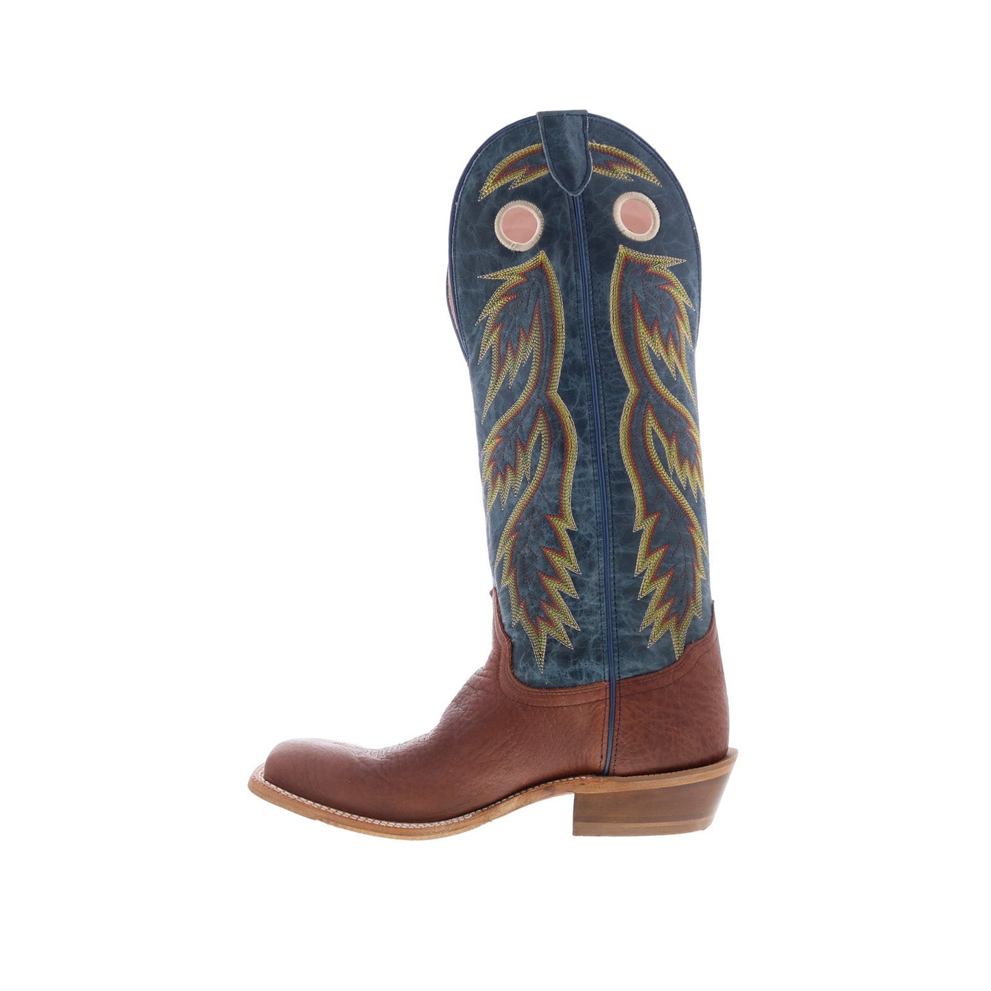 Tony Lama Merrit Buckaroo SA2004 Mens Blue Wide Leather Cowboy Western Boots