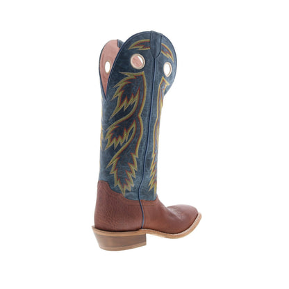 Tony Lama Merrit Buckaroo SA2004 Mens Blue Leather Cowboy Western Boots