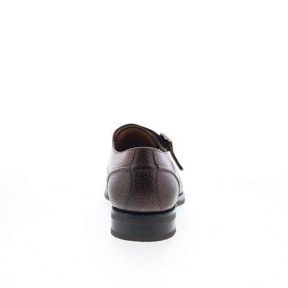Di Bianco SB9066 Mens Brown Leather Loafers & Slip Ons Casual Shoes