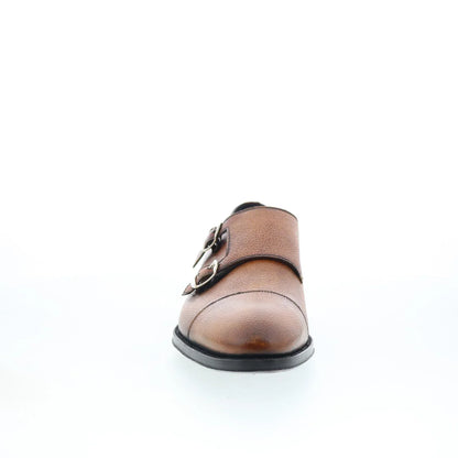 Di Bianco SBP934 Mens Brown Leather Loafers & Slip Ons Casual Shoes