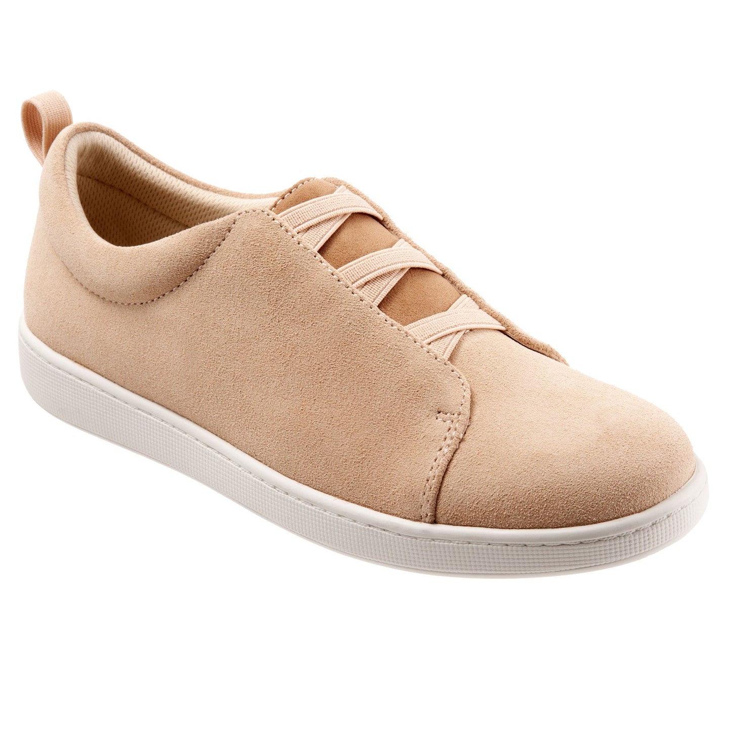 Trotters Avrille T2051-112 Womens Brown Leather Lifestyle Sneakers Shoes