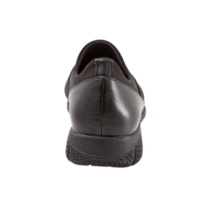 Trotters Urbana T2167-007 Womens Black Leather Lifestyle Sneakers Shoes