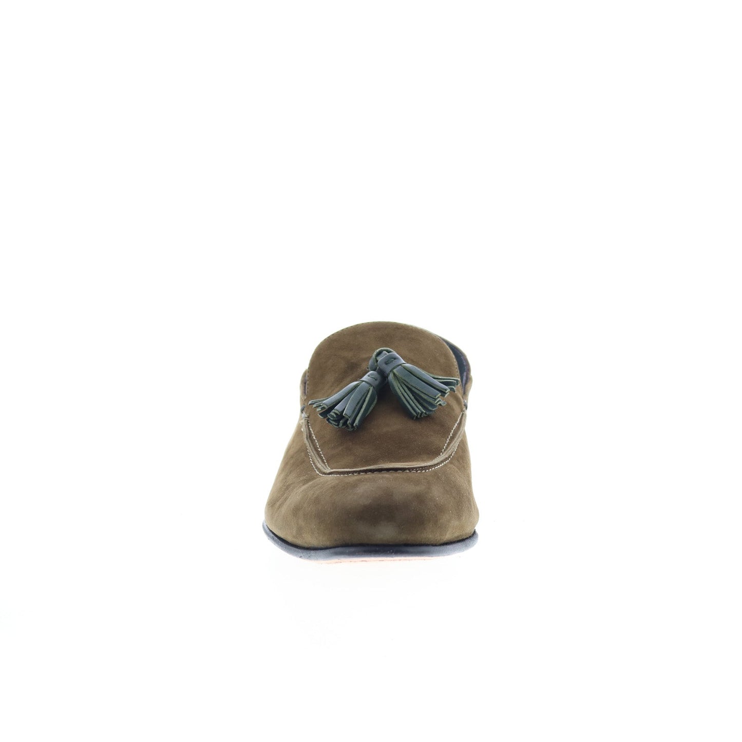 Di Bianco Trani Mens Brown Suede Slip On Loafers & Slip Ons Casual Shoes