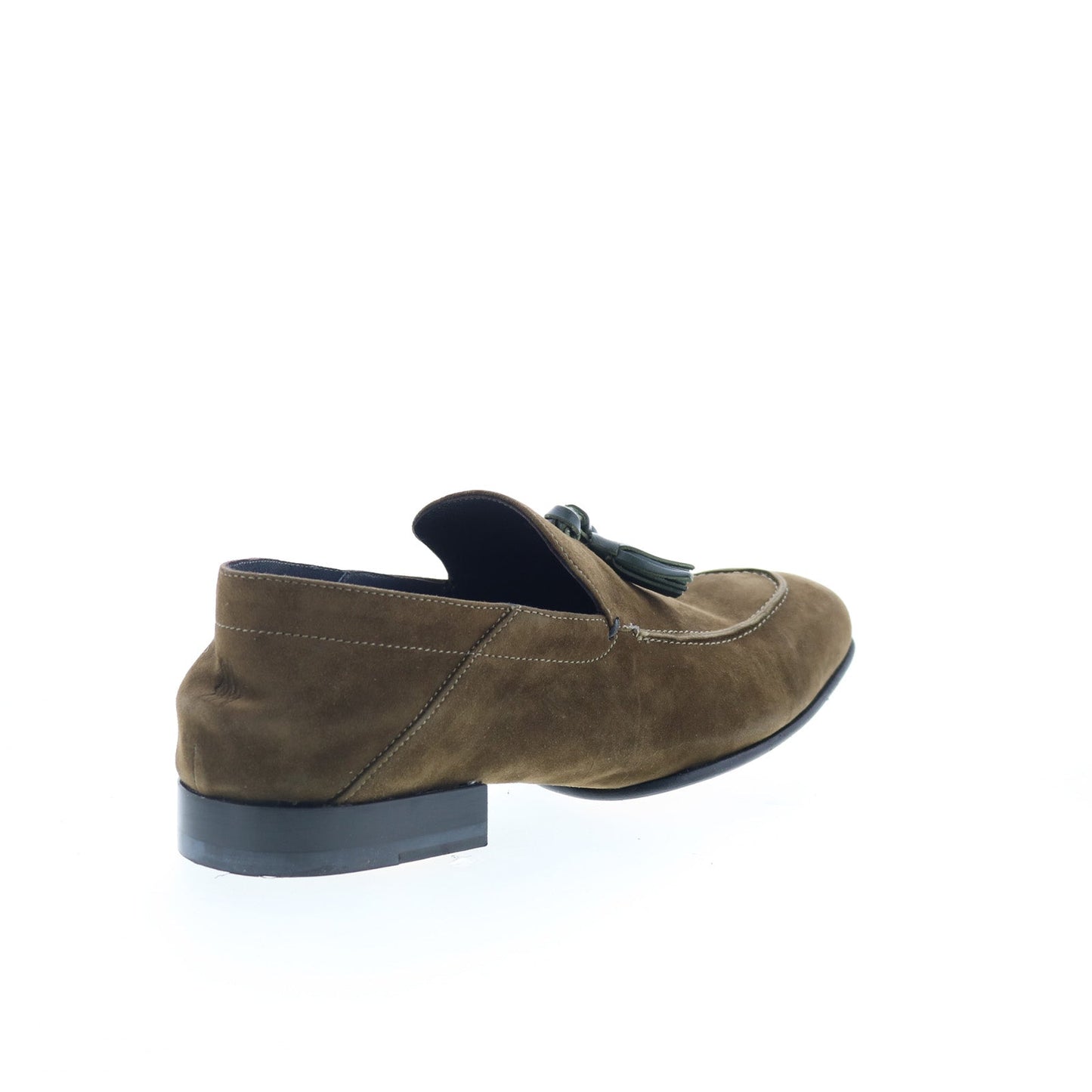 Di Bianco Trani Mens Brown Suede Slip On Loafers & Slip Ons Casual Shoes