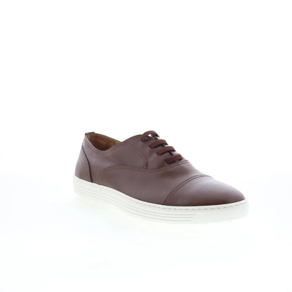 Pastori by Di Bianco Vitellius Mens Brown Leather Lifestyle Sneakers Shoes
