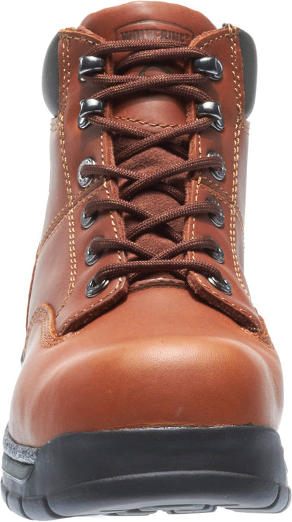 Wolverine Harrison Steel Toe 6" W04904 Mens Brown Leather Work & Safety Boots