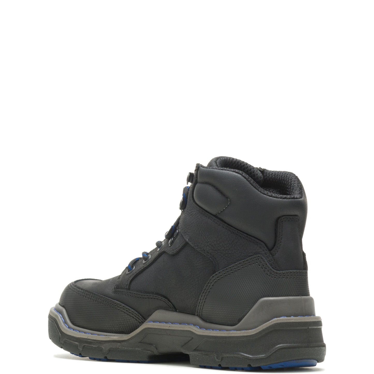 Wolverine Raider DuraShocks HD WP CarbonMax 6" Mens Black Work Boots