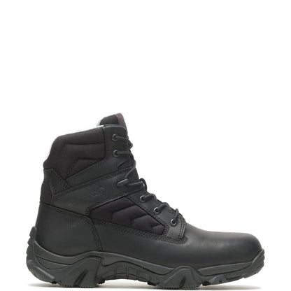 Wolverine Wilderness Tactical Waterproof 6" Mens Black Wide Tactical Boots