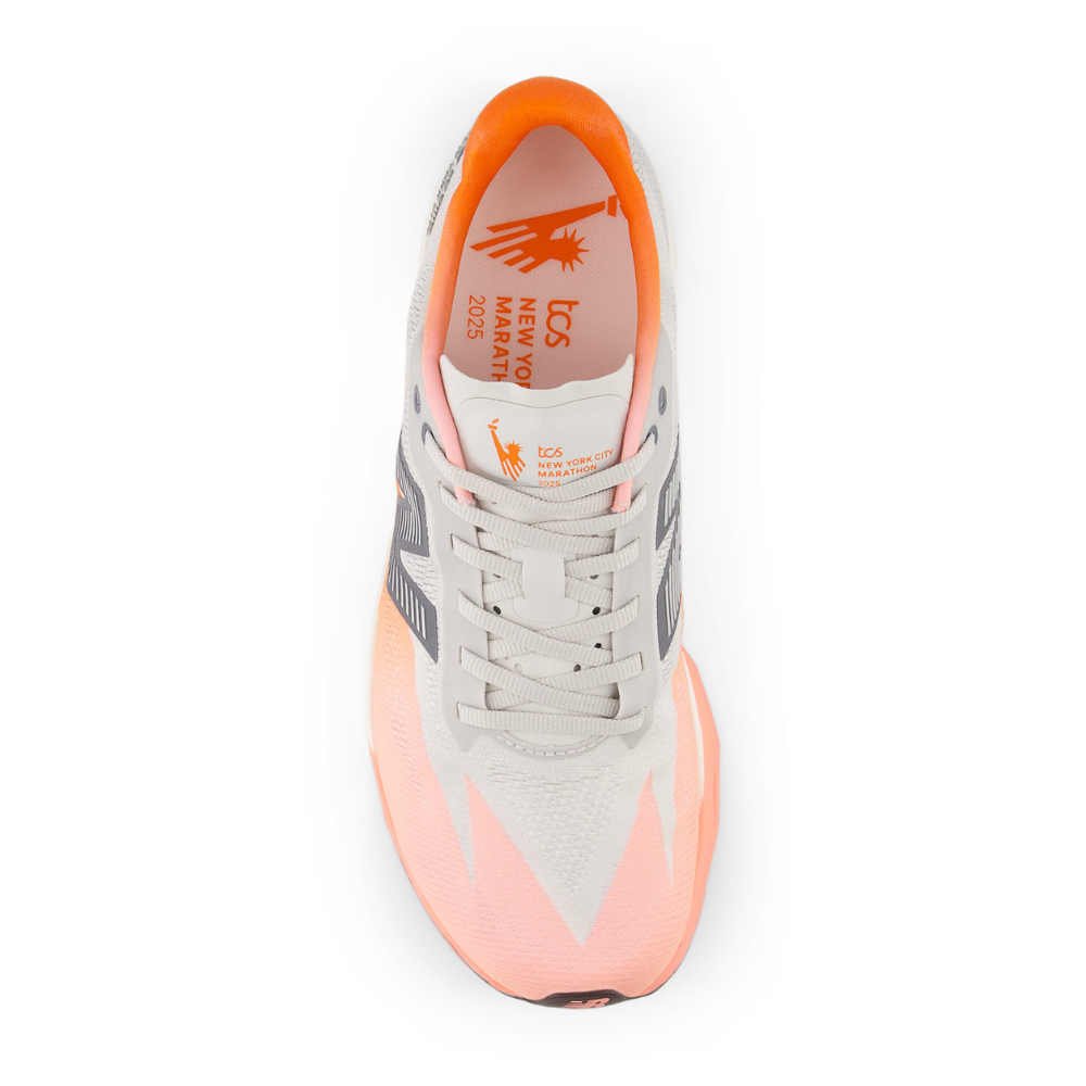 TCS NYC Marathon FuelCell SuperComp Elite v5 (B) Women's :Grapefruit | Grey Matter