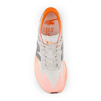 TCS NYC Marathon FuelCell SuperComp Elite v5 (D) Men's :Grapefruit | Grey Matter