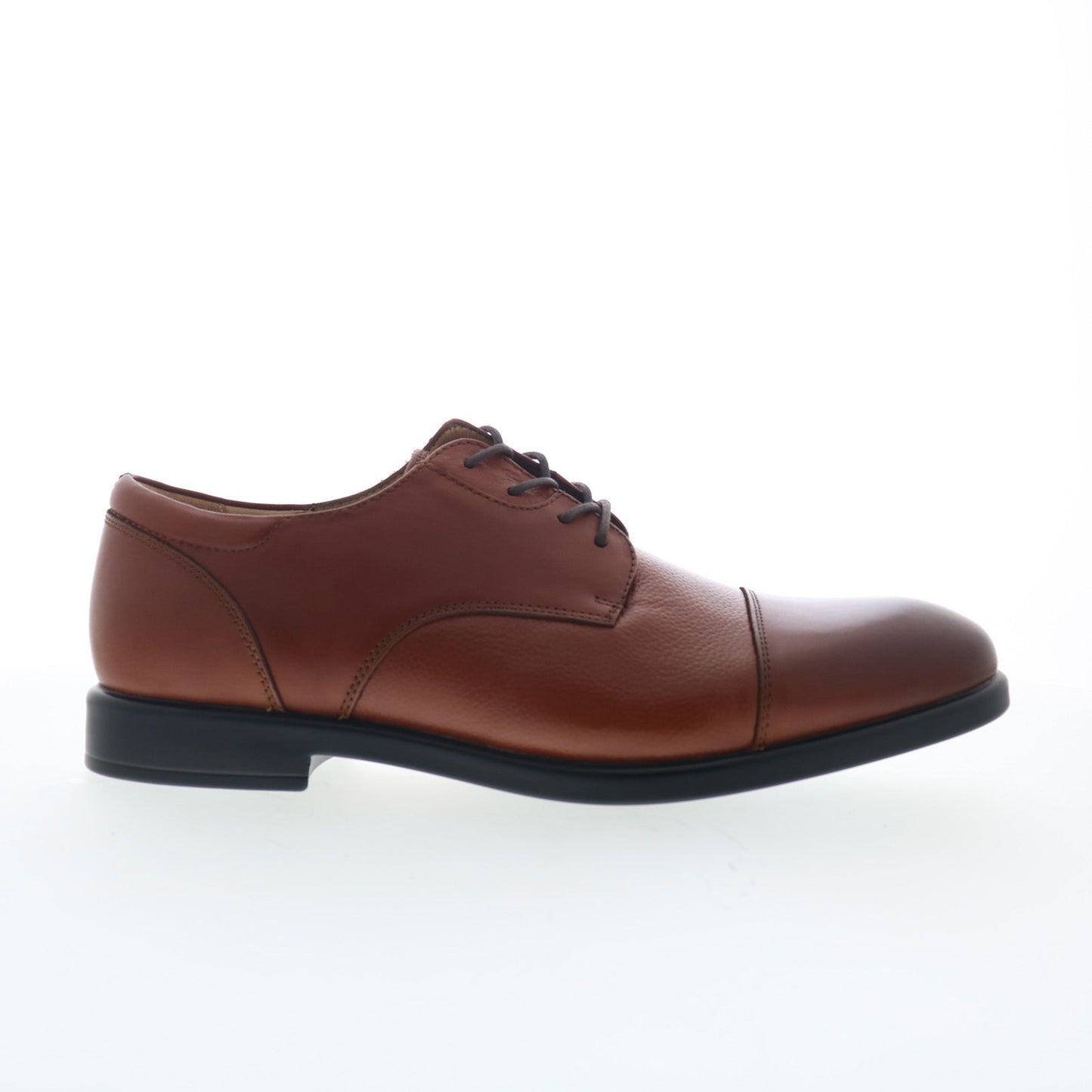 La Milano Windsor A11715 Mens Brown Oxfords & Lace Ups Cap Toe Shoes