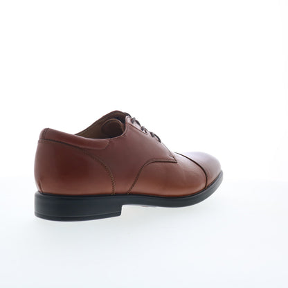 La Milano Windsor A11715 Mens Brown Oxfords & Lace Ups Cap Toe Shoes