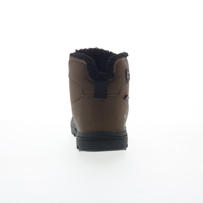 DC Woodland ADYB700042-DCC Mens Brown Leather Lace Up Casual Dress Boots