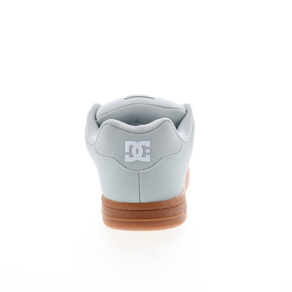 DC Gaveler ADYS100536-2GG Mens Gray Leather Skate Inspired Sneakers Shoes