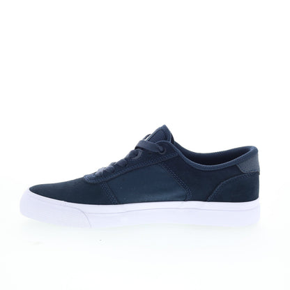 DC Teknic ADYS300763-DN1 Mens Blue Suede Skate Inspired Sneakers Shoes