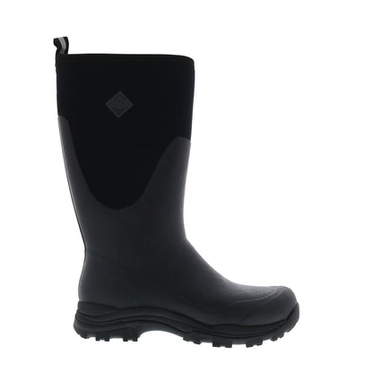 Original Muck Arctic Outpost AOT000 Mens Black Leather Pull On Winter Boots