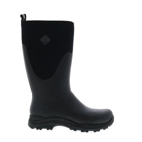 Original Muck Arctic Outpost AOT000 Mens Black Leather Pull On Winter Boots