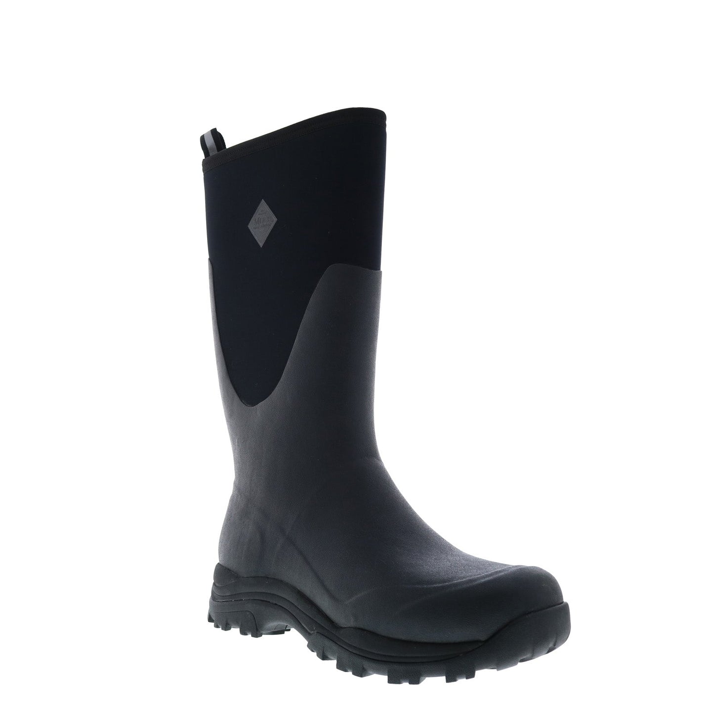 Original Muck Arctic Outpost AOT000 Mens Black Leather Pull On Winter Boots