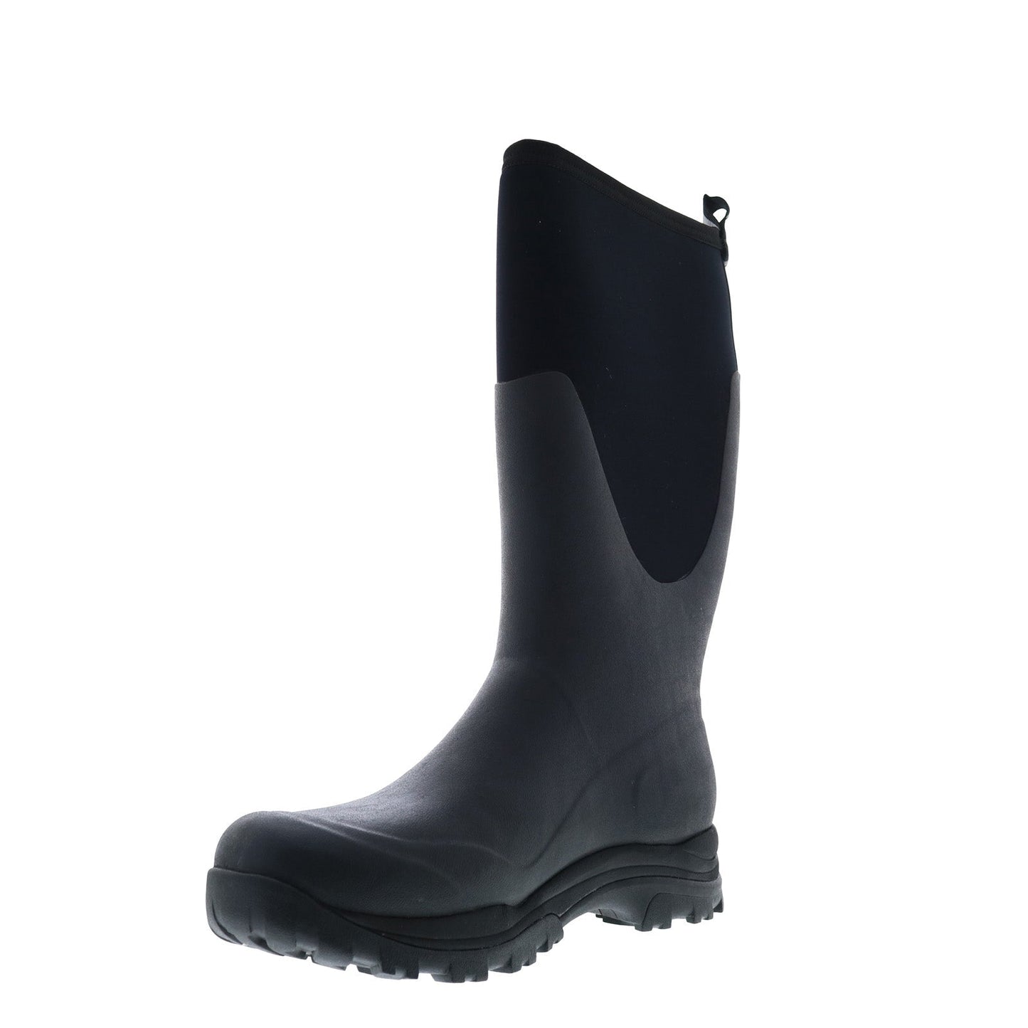Original Muck Arctic Outpost AOT000 Mens Black Leather Pull On Winter Boots