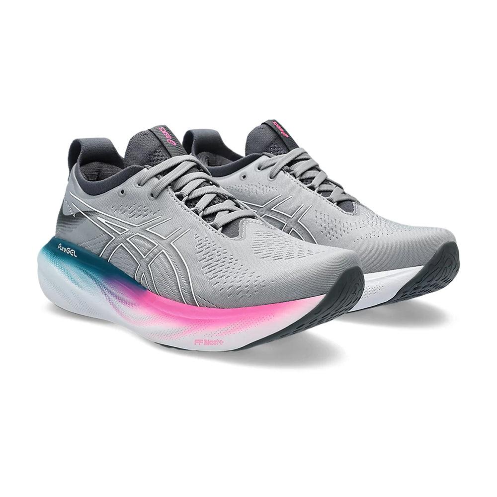 Gel-Nimbus 25 Women's :Sheet Rock | White