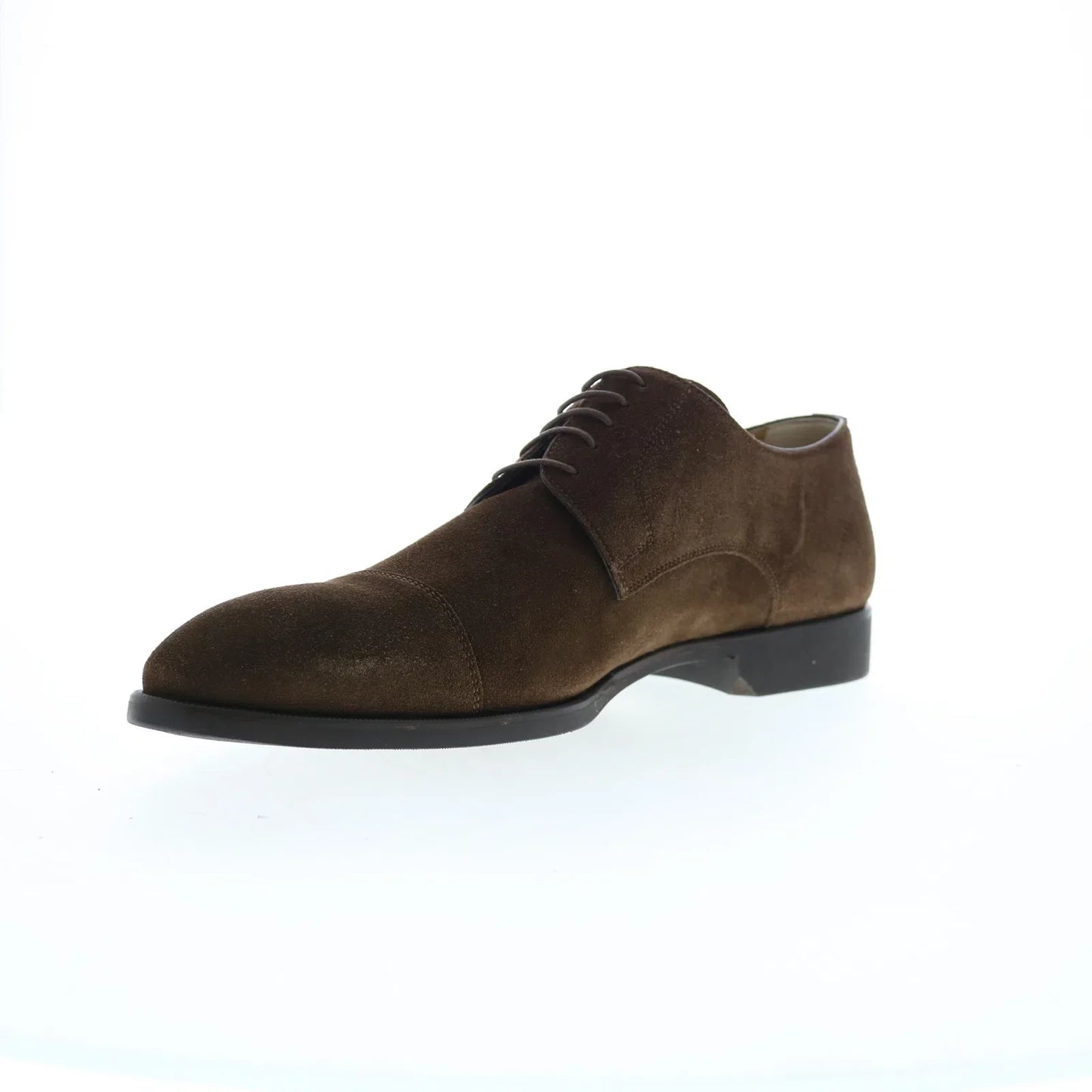 Pastori by Di Bianco Avitus Mens Brown Oxfords & Lace Ups Cap Toe Shoes