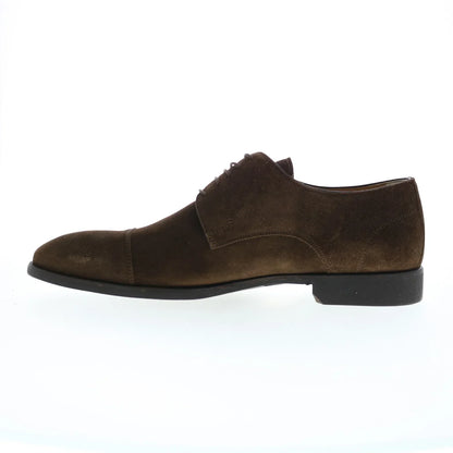 Pastori by Di Bianco Avitus Mens Brown Oxfords & Lace Ups Cap Toe Shoes